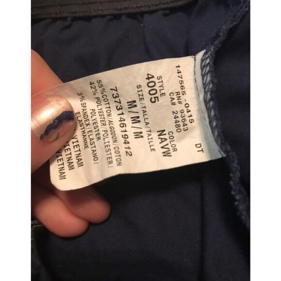 Navy blue scrub‎ pants medium - Picture 4 of 5